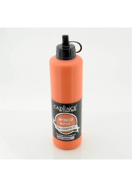 H012 Turuncu Hibrid Akrilik Hobi Boyası 500 ml