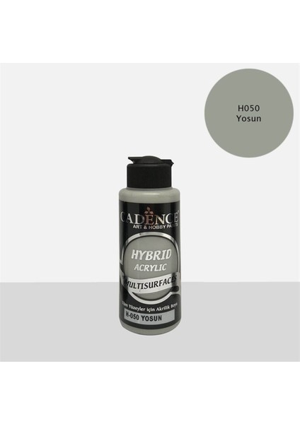 H 050 Yosun Hibrid Akrilik Hobi Boyası 120 ml