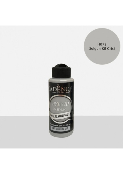 H-073 Solgun Kil Grisi 120 ml Multısurface Hybrıd Akr.