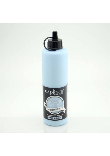 H036 M.mavi Hibrid Akrilik Hobi Boyası 500 ml