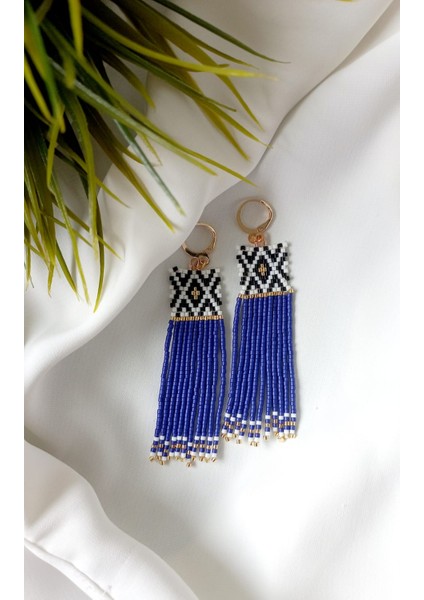 Miyuki Geometrik Tasarım Küpe
