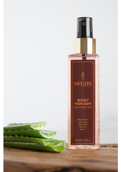 Doğal Saç Spreyi Saç Açıcı Bakım ve Kolay Tarama Aloevera Biotin 150M ml