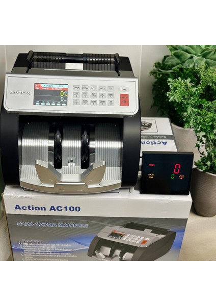 Action AC100 Tl / Euro Kağıt Para Sayma Makinesi