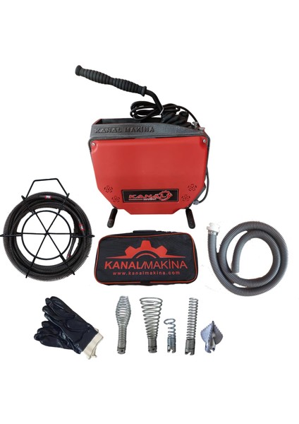 Kanal Açma Makinesi 16 mm Set