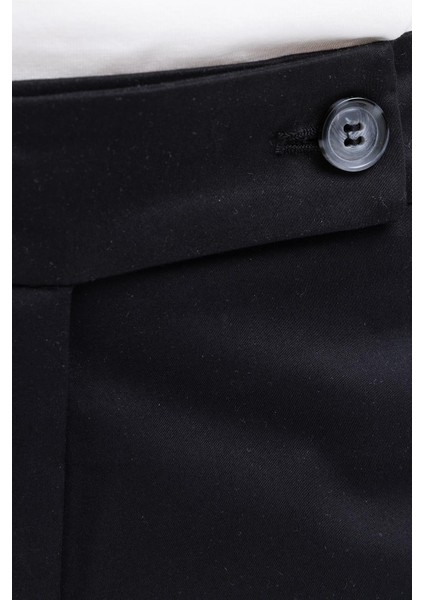 Siyah-Beli Lastikli Büyük Beden Likralı Pantolon indirimleri