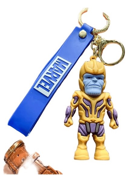 Karikatür Avengers Örümcek Adam Anahtarlık Marvel Film Karikatür Kaptan Amerika Hulk Araba Anahtarlık Kolye Marvel Hediyeler Erkekler Için Oyuncaklar (Yurt Dışından)