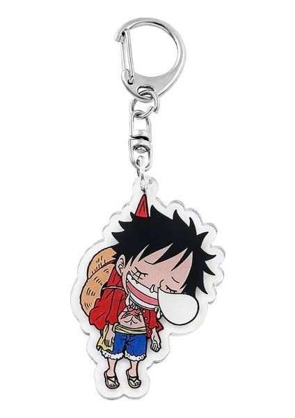 Anime Tek Parça Anahtarlık Karikatür Figürü Maymun D Luffy Roronoa Zoro Akrilik Rozet Kolye Anahtarlık Kawaii Takı Aksesuarlarırenk:maymun D Luffy (Yurt Dışından)
