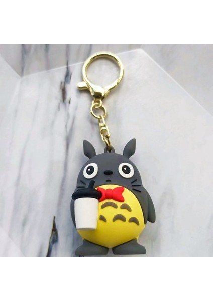Komşum Totoro Sevimli Keychain Kolye Miyazaki Hayao Bebek Kolye Sevimli Keychain Kolye (Yurt Dışından)