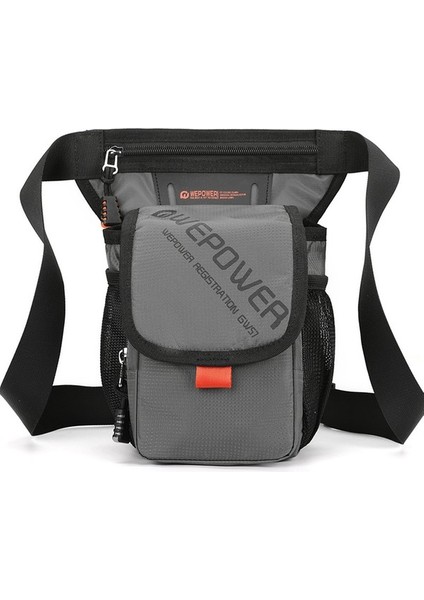 Wepower 2305 Doğa Sporları Erkek Bel Paketi Crossbody Çanta Naylon Bisiklet Bacak Çantası-Ordu Yeşil (Yurt Dışından)