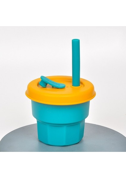 Saman Kupası Kahverengi Kupası + Zerdeçal Kapak 300ML (Yurt Dışından)