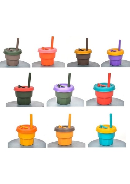 Saman Kupası Kahverengi Kupası + Zerdeçal Kapak 300ML (Yurt Dışından) fırsatları