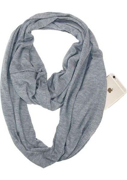 Kadın Kışlık Sonsuzluk Eşarpbeyaz (Yurt Dışından)