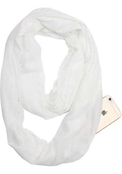 Kadın Kışlık Sonsuzluk Eşarpbeyaz (Yurt Dışından) fiyatları