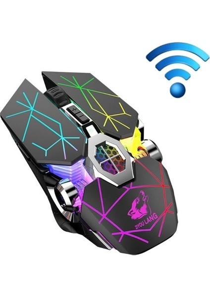 Et X-08 7- 2400DPI 2.4g Kablosuz Sessiz Oyun Faresi (Yurt Dışından) fırsatları