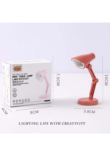 3'lü Mini LED Masa Lambası Siyah (Yurt Dışından)