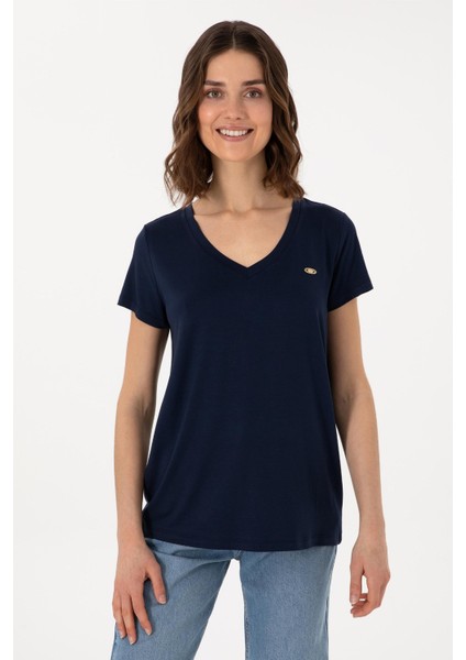 Us. Polo Assn. Kadın Tişört 50300829-VR033 50300829-VR033018