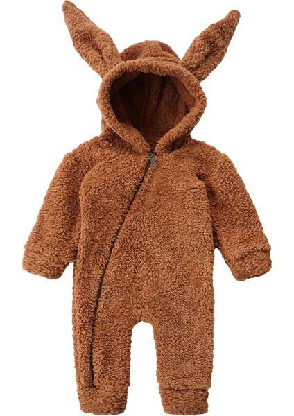 x Ipek Atlas Kız Erkek Bebek Çocuk Peluş Tavşan Tulum
