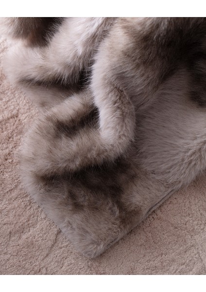 Allure Peluş Koltuk Şalı - Gri fırsatları