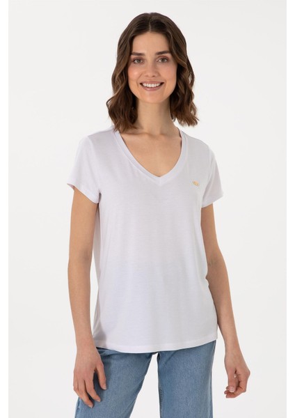 Us. Polo Assn. Kadın Tişört 50300829-VR013 50300829-VR013015