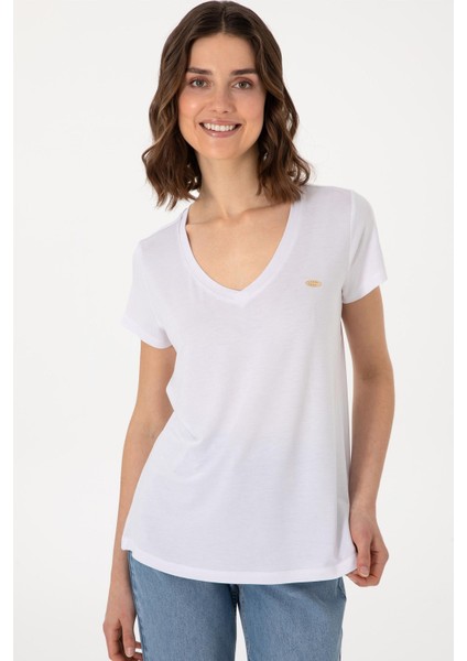Us. Polo Assn. Kadın Tişört 50300829-VR013 50300829-VR013015 fiyatları