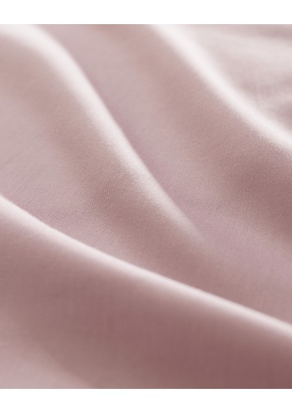 Ciel Çift Kişilik %100 Pamuk Lastiksiz Saten Çarşaf - Açık Mürdüm modelleri