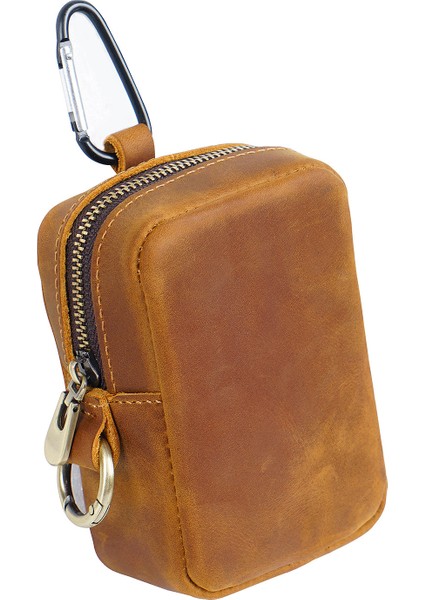 Sığır Derisi Saklama Çantası, Bozuk Para Çantası, Bel Çantası, Koşu Sporu Eğlence Açık Çanta (Yurt Dışından)