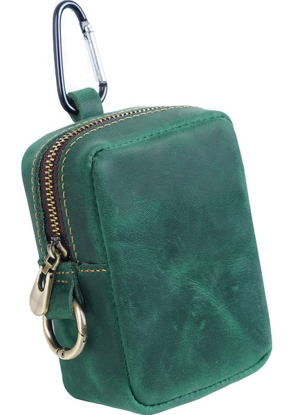 Sığır Derisi Saklama Çantası, Bozuk Para Çantası, Bel Çantası, Koşu Sporu Eğlence Açık Çanta (Yurt Dışından)