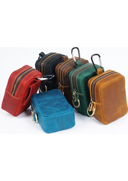 Sığır Derisi Saklama Çantası, Bozuk Para Çantası, Bel Çantası, Koşu Sporu Eğlence Açık Çanta (Yurt Dışından) fırsatları