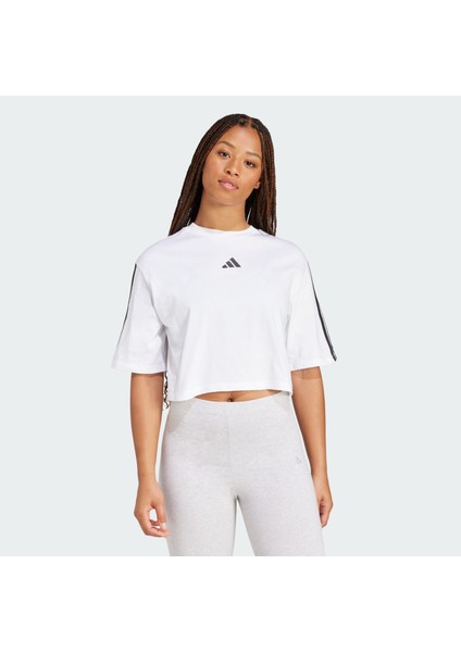 Sportswear JD4999 Essentials 3-Stripes Cotton Loose Tişört