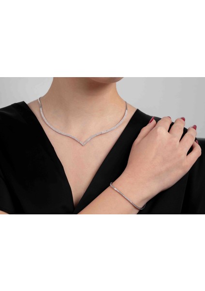 14 Ayar Beyaz Altın Çavuş Model Set
