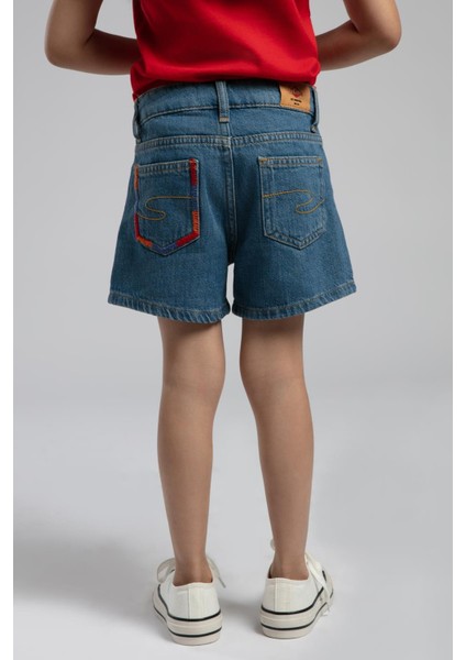 Wells Kız Çocuk Jean Şort Denim modelleri