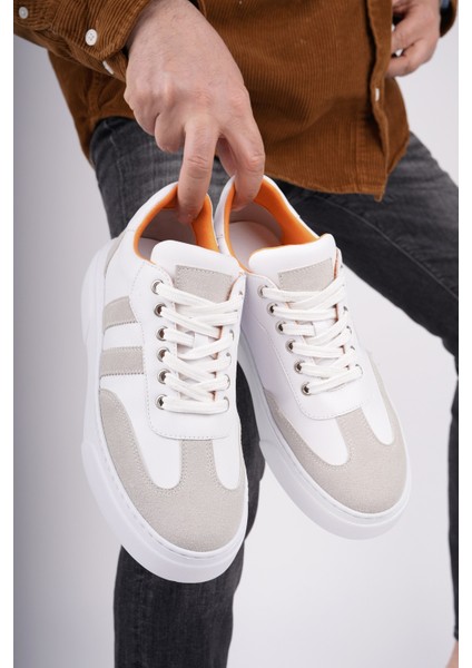 Logan Kalın Taban Bağcıklı Erkek Günlük Sneaker Spor Ayakkabı
