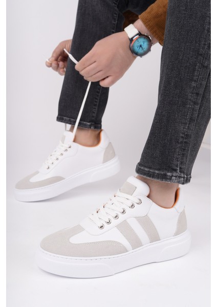 Logan Kalın Taban Bağcıklı Erkek Günlük Sneaker Spor Ayakkabı