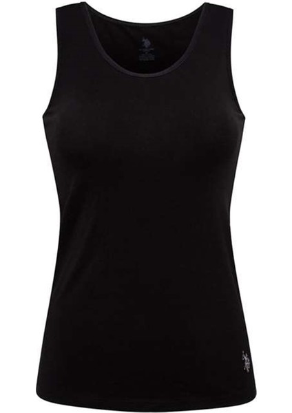 66005 Kadın Kalın Askılı Siyah Atlet modelleri