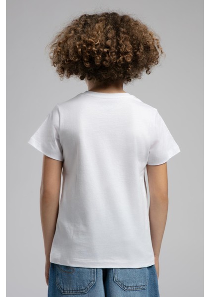 Londonlogo Erkek Çocuk T-Shirt Beyaz-K modelleri