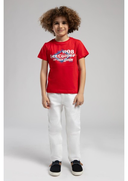 Bangor Erkek Çocuk T-Shirt Kırmızı