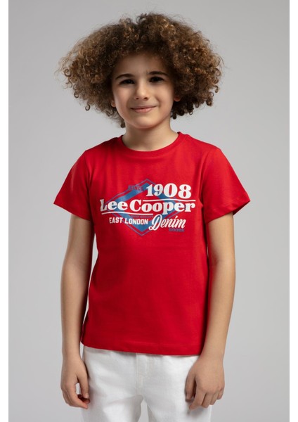 Bangor Erkek Çocuk T-Shirt Kırmızı modelleri