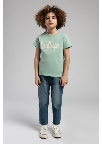 Londonlogo Erkek Çocuk T-Shirt Mint