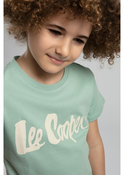 Londonlogo Erkek Çocuk T-Shirt Mint fırsatları