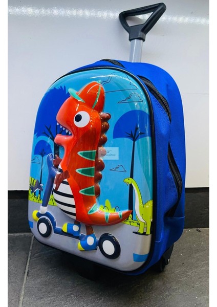 Çocuk Anaokul Çekçek Çanta Dinozor Trex fiyatları