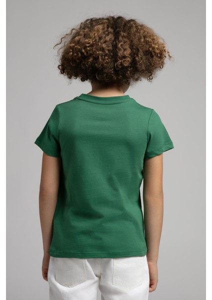 Drawinglogo Erkek Çocuk T-Shirt Yeşil