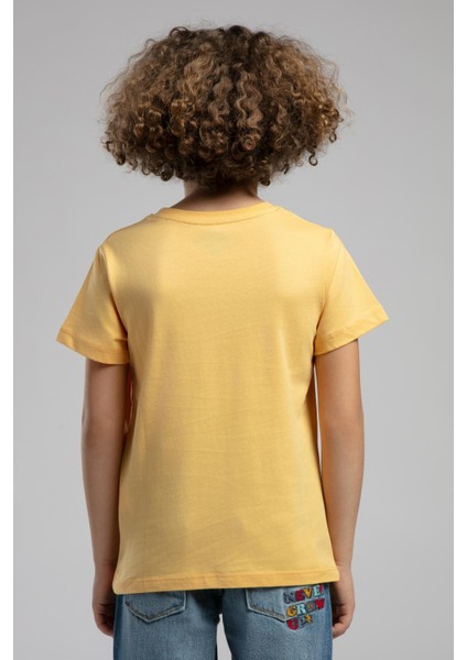 Drawinglogo Erkek Çocuk T-Shirt Sari fiyatları