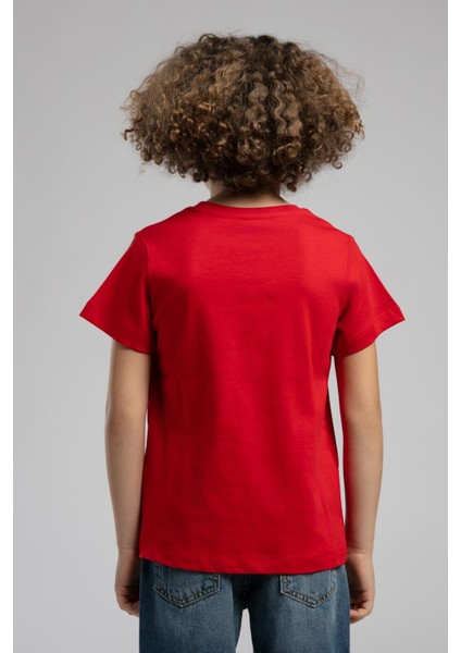 Londonlogo Erkek Çocuk T-Shirt Kırmızı fiyatları