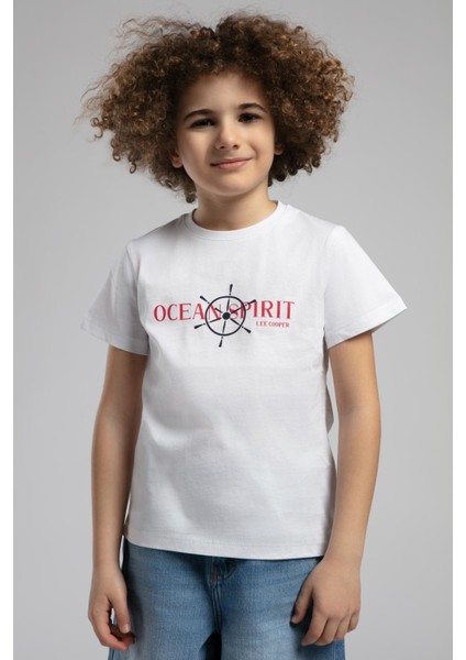 Ocean Erkek Çocuk T-Shirt Beyaz fiyatları