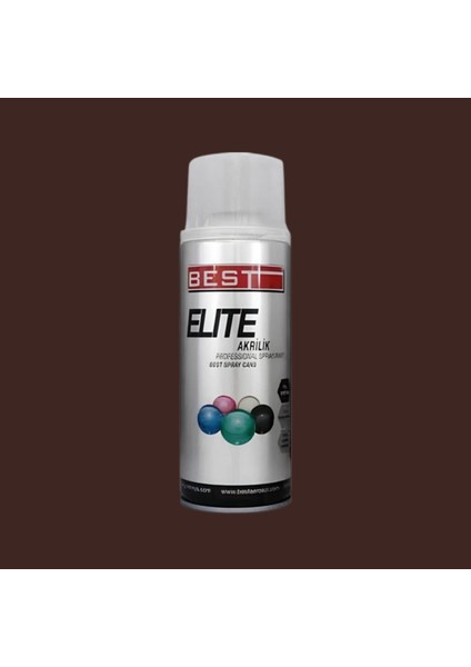Best Elite Akrilik Sprey Boya Kahve 400 ml 8016