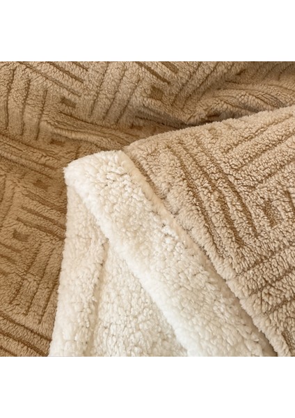 1 Parça Yumuşak Kadife Jacquad Battaniye 120*200CM Haki (Yurt Dışından) fırsatları