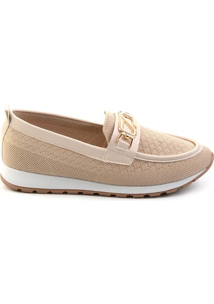 Bej Kadın Loafer Ayakkabı K01311000482