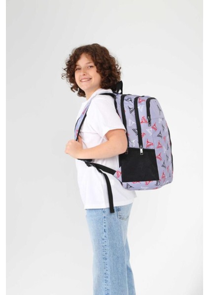 Sırt Çantası Nevada Grey Q3110 modelleri