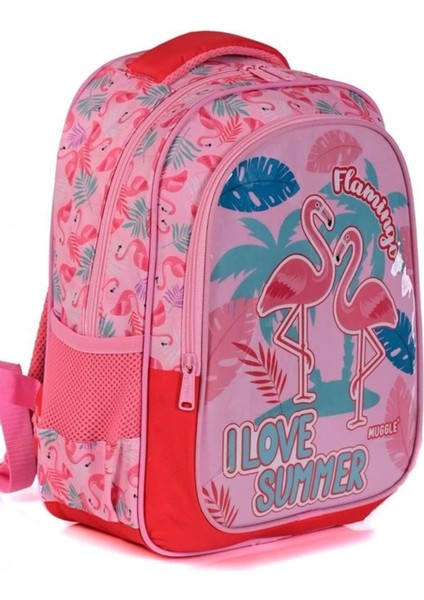 Flamingo Rose Iki Bölmeli Ilkokul Çantası fiyatları