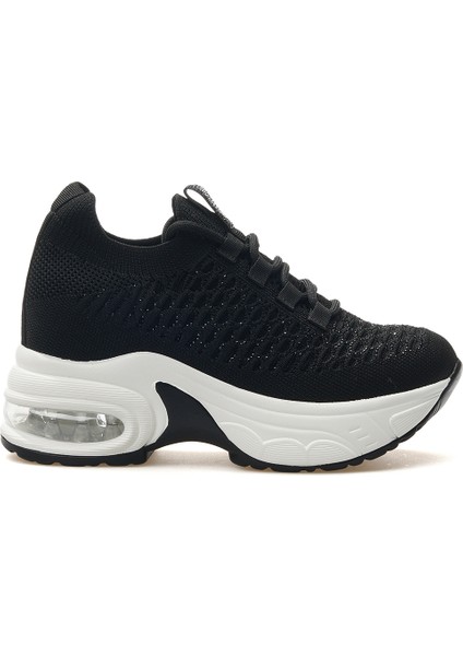 Kadın Taş Detaylı Gizli Dolgu Topuk Sneaker Günlük Ayakkabı 25Y 25Y300-22 Z